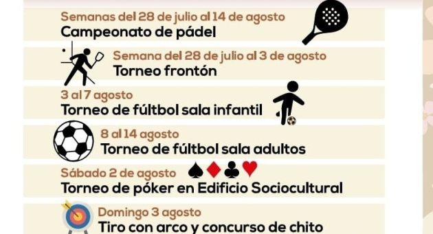 Torneos Fiestas Patronales Valdemaqueda 2025